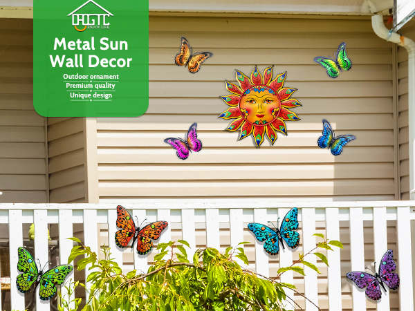 outdoor wall decor for patio yard garden