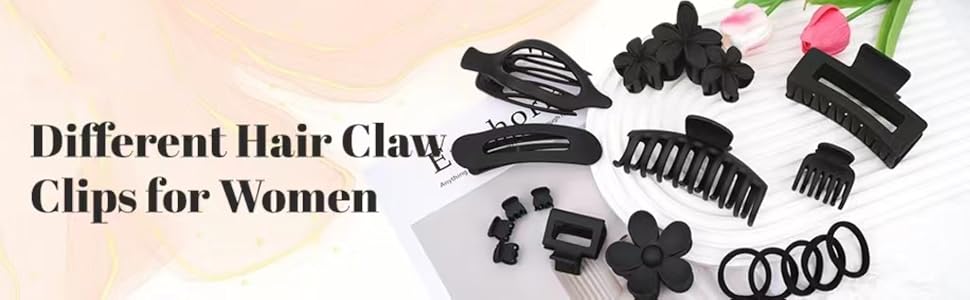 hair clips claw clips large for women girl small clips