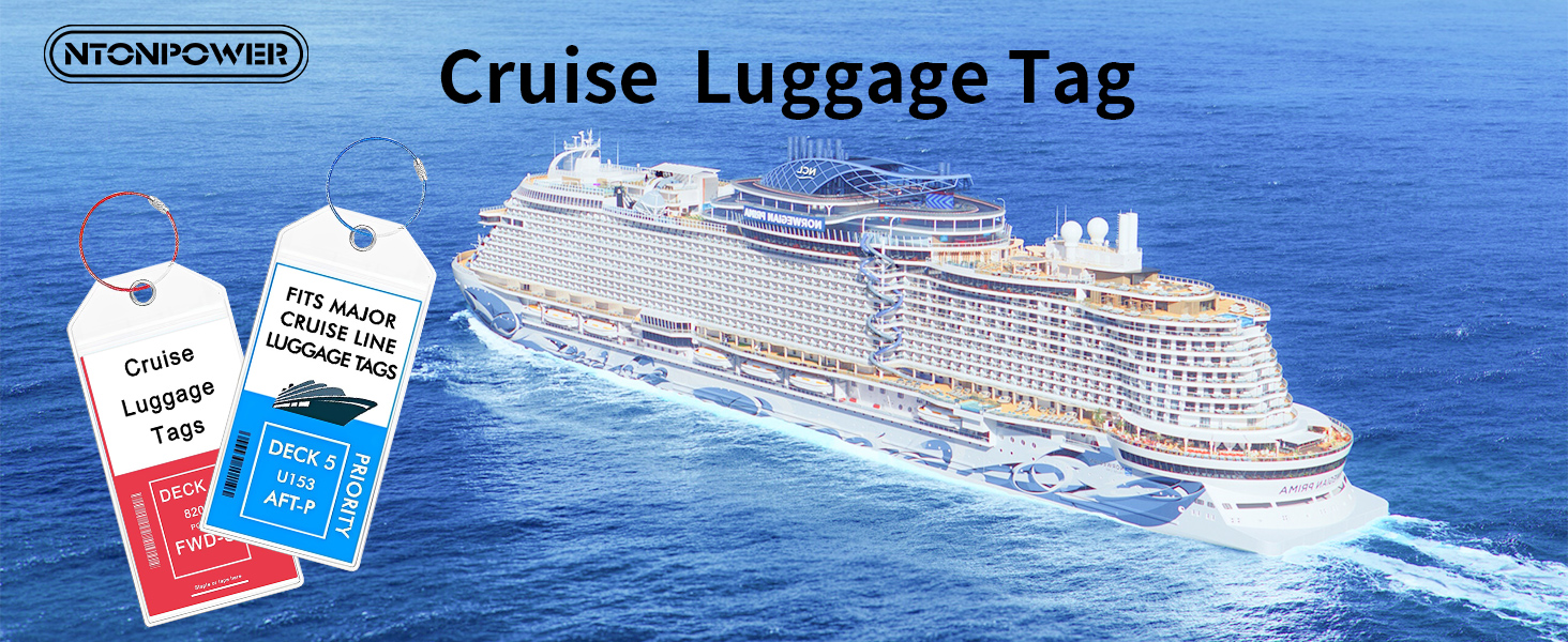 cruise luggage tags