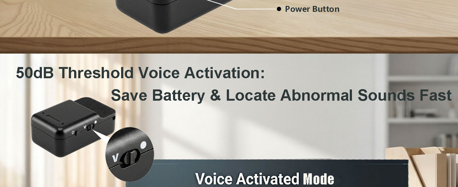 small audio recorder spy hidden