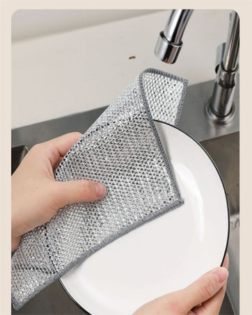 Metal wire dishcloth