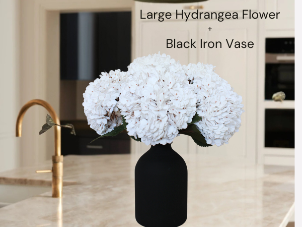 auihiay 64 large white hydranga look real coastal granddaughter room decor duyone 3