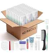 Travel Size Toiletries Kits Disposable Toiletry Set in Bulk, Portable Trial Size Personal Hygiene...