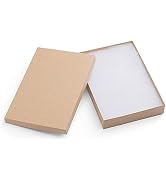 MESHA 8x5.5x1.25 20PC Kraft Jewelry Gift Boxes, Jewelry Boxes Bulk for Wearable Nails Enhancement...
