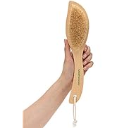 GranNaturals Dry Skin and Body Brush - 11.4 Inches - Improve Blood Circulation, Exfoliate Skin, R...