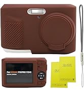 SZHSYJY Case for Kodak PIXPRO FZ45, FZ45 Accessories: Soft Silicone Protective Case with Removabl...