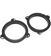 RED WOLF Car Door Speaker Adapter Spacer Ring Compatible with Nissan Frontier Altima Sentra 2004-...