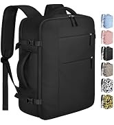 Capolo Travel Backpack for Women Men Waterproof Laptop Backpack Airlines Approved Carry On Backpa...