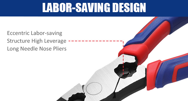 NON-SLIP COMFORTABLE HANDLES faster efficiency more comfortable use wire cutters hand tools