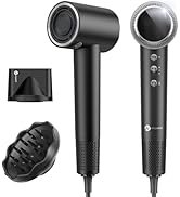 slopehill Hair Dryer - 110,000 RPM High-Velocity Fast Drying + Low Noise + Lightweight + Intellig...