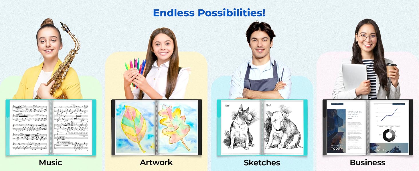 Dunwell Presentation Book 9x12 V - Endless Possibilities!