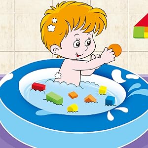 As Bath Blocks for Baby