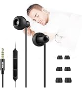 AGPTEK Sleep Earbuds, in-Ear Earphones for Sleeping with 3 Sizes Ultra-Light Soft Silicone, Noise...