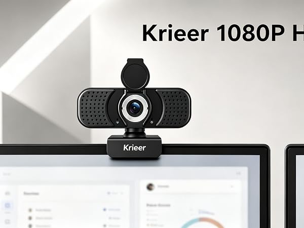 Krieer 1080P HD Webcam