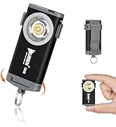 WUBEN G2 Mini Flashlight Keychain, 500 Lumens Rechargeable Pocket 5 Modes Small Led EDC Keychain ...