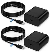 Gnusmasph 45W Super Fast Charger USB C 2 Pack with 6ft Cable Compatible with Samsung Galaxy S24 U...