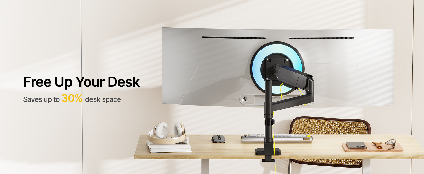 monitor desk mount