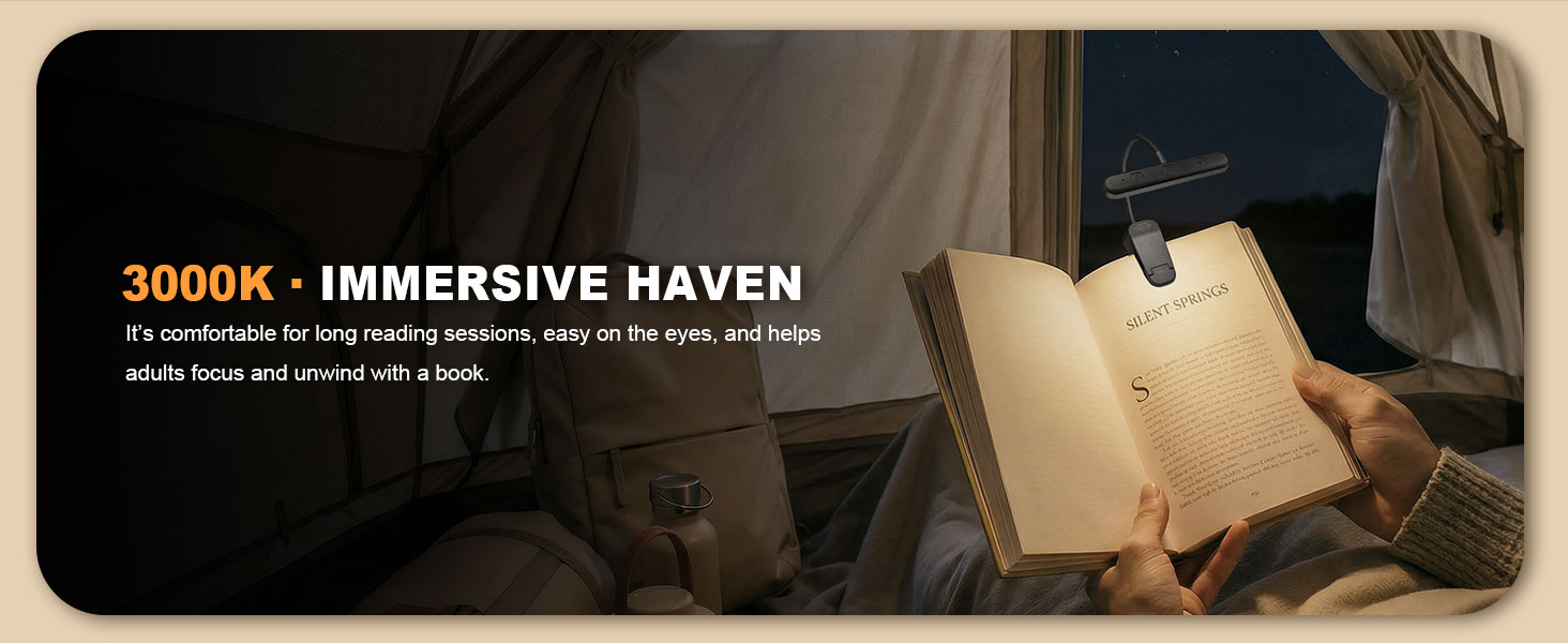 reading book light