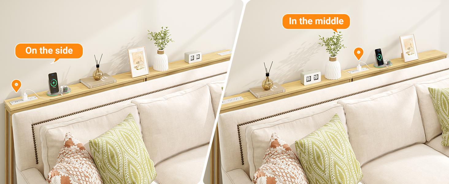 narrow console table