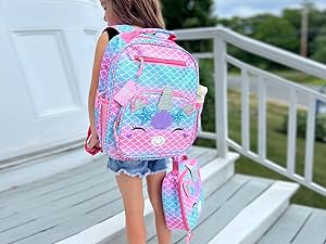 girls backpack ages4-6