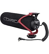 COMICA CVM-V30 LITE Video Microphone,Super-Cardioid Condenser On-Camera Shotgun Microphone for Ca...