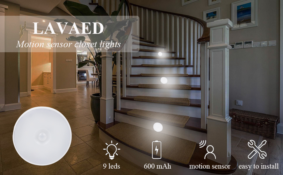 motion sensor closet lights