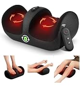 Nekteck Cordless Shiatsu Foot Massager with Heat, Leg and Calf Massager | Massager Tools for Neur...