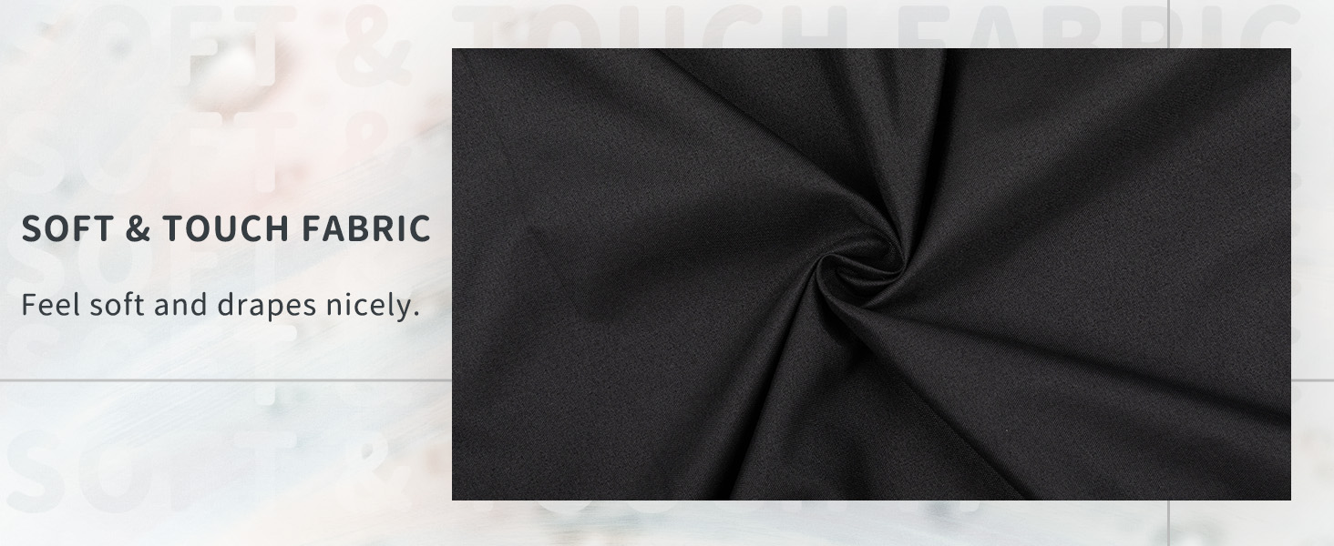 waterproof black fabric