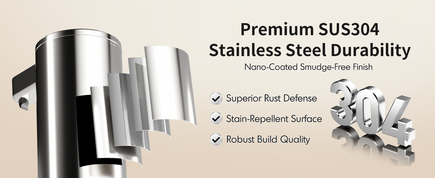 stainless steel automatic soap dispenser bathroom