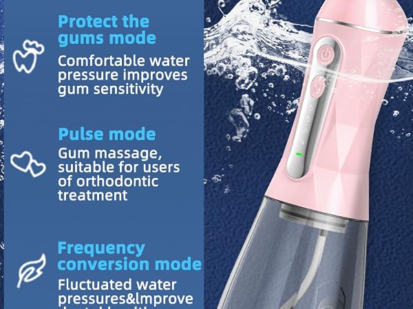 4 Flossing Modes