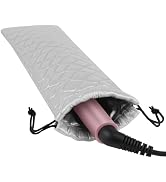 AMIJEAL Heat Resistant Hair Tools Storage Bag Portable Travel Drawstring Organizer Cover Pouch fo...