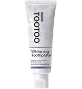 TooToo Niacinamide Whitening Toothpaste – Natural Toothpaste Fluoride Free for Stain Removal, Ena...