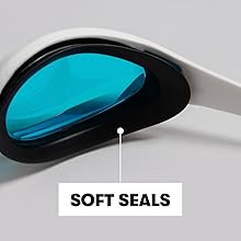 arena cobra ultra swipe closeup feature soft seals, comfortable