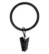 Metal Curtain Rings with Clips curtain drapery clips rings with rod clip hooks for curtains ring