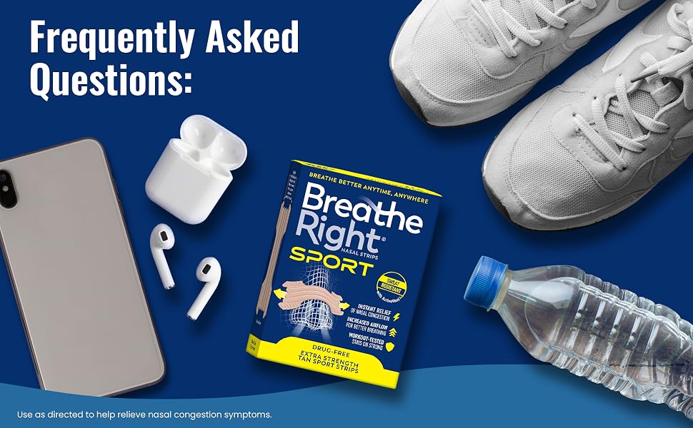 Breathe Right Sport Q&A