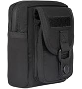 TACNEX Duty Belt Pouch Compact Waist Cellphone Bag Heavy Duty Nylon Tactical Utility Gear Gadget ...