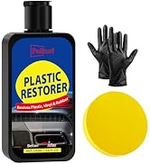 POLIXEL Plastic Restorer for Cars, Restores Faded Plastic, Vinyl, Rubber, Trim, Bumpers & Interio...