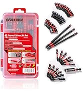 Geinxurn 43pieces Impact Screwdriver Bits Set, Magnetic S2 Steel Multi Insert Power Bits Tips wit...