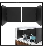 2PCS 2 Sided Stove Splatter Guard Oil Splatter Guard Grease Splatter Guard, Splatter Guards Splat...