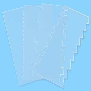 Cake scraper diaplay