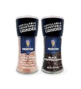 Himalayan Pink Salt & Black Peppercorn Grinders