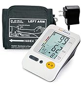 LotFancy Blood Pressure Monitor, Automatic Upper Arm BP Cuff 8.7-14.2” Machine Kit, Accurate Digi...