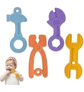 Chuya Baby Teether Toys, Chew Toy, Baby Teething Toys Teething Relief for Infant Toddlers, Hammer...