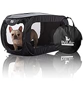 PETLIKE Pop Up Dog Kennels Large Dog Bed Kennel, Portable Car Seat Dog Kennel Waterproof for Indo...