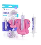 Playhouse MD Medicine Buddy Medication Dispenser, Butterfly - Liquid Syringe for Newborns, Infant...