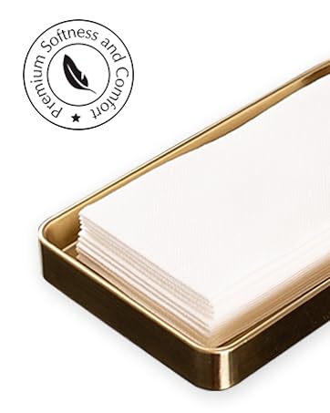 Bathroom Hand Towel Trays Guest Paper Towel Holder, Vanity Tray for Bathroom, Kitchen Countertops