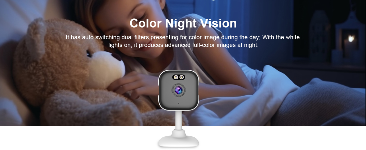 5Ghz Mini WiFi Camera 2K, Indoor Home Security Cameras for Baby/Elder/Dog/Pet Camera with Phone app