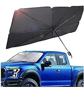 VAGURFO Car Windshield Sun Shade Umbrella,UV Protection ,Car Windshield Sun Shade Umbrella to Kee...