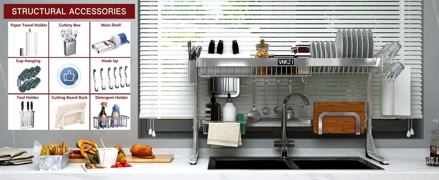 Over Sink Dish Rack