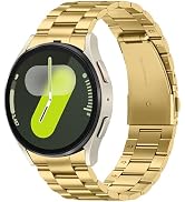 Suphart Metal Bands Compatible with Samsung Galaxy Watch 7 6 5 4 FE Band 44mm 40mm/Galaxy Watch 6...
